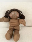 Cabbage Patch Kids 16" VTG 1982 Coleco African American Brown Yarn Hair Retro