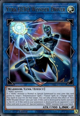 Xtra HERO Wundertreiber - Ultra Rare 1. Auflage BLC1-DE031 - NM - YuGiOh