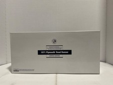 124 1971 Franklin Mint 1971 Plymouth Road Runner Le 426 Hemi Light Rash 124 1971 Franklin Mint 1971 Plymouth Road Runner Le 426 Hemi Light Rash