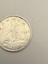 1966 Canada Silver Dime (80%) .80 SILVER Investment Grade Silver Prices Rising