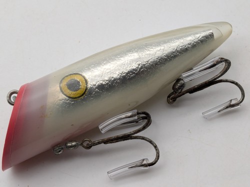 Vintage MAC'S SQUID Silver Reflectors Salmon Fishing Plug-4" Long-Free Shipping. - Picture 2 of 11