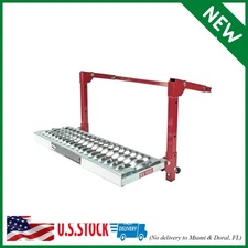 Heavy Duty Tire Step for Truck, SUV, Non-Slip Steel Surface, Adjustable to Fit T