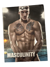 Masculinity by Michael Stokes Male Model Photography Hardcover Book