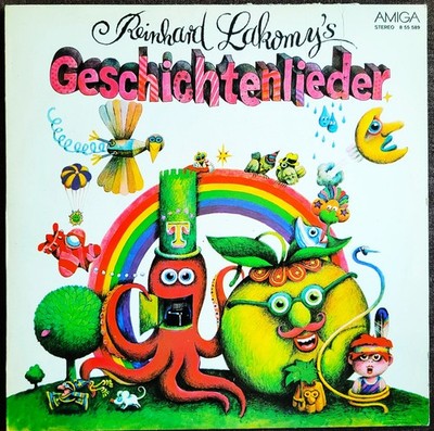 LP 12'' Geschichtenlieder Reinhard Lakomy's, Veronika Fischer Angelika Mann