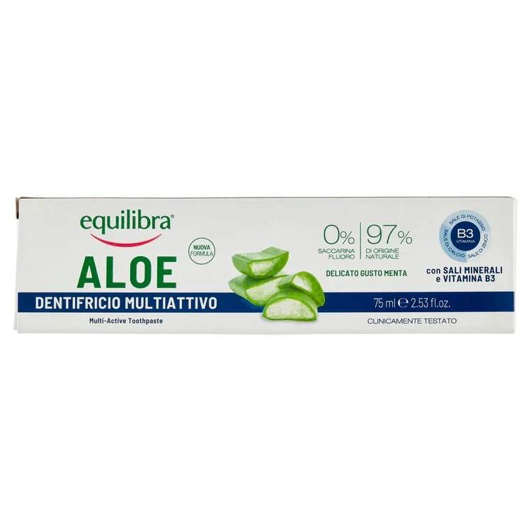 ELMEX EQUILIBRA Dentifricio Multiattivo Aloe 75ml X10