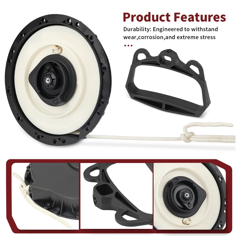 Arrancador y agarre de retroceso de alta calidad para Ski-Doo MXZ Renegade Summit GSX GTX Foto 4 de 4