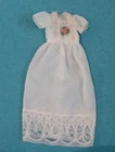 Vintage Barbie Clothes - Vintage Barbie CLONE Long White Dress