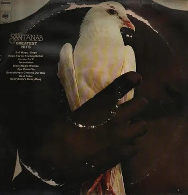 Santana Santanas Greatest Hits SUNBURST LABEL NEAR MINT CBS Vinyl LP