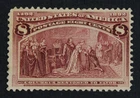 CKStamps: US Stamps Collection Scott#236 8c Columbian Unused NG