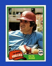 1981 Topps Set-Break #180 Pete Rose NM-MT OR BETTER *GMCARDS*