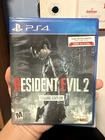 Resident Evil 2 Deluxe Edition PlayStation 4 2019 Brand NEW Factory Sealed.