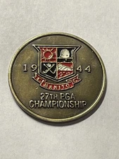 1944 PGA Championship 1" Coin Style Golf Marker - Manito Golf & Country Club