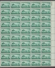 US, 936, WW2 COAST GUARD, FULL SHEET OF 50, MINT NH, 1940'S COLLECTION