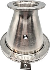 ISO-K 100 Flange clamp Type to KF50 NW50 Flange conical Reducer Converter Adapte