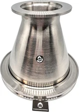 ISO-K 100 Flange clamp Type to KF50 NW50 Flange conical Reducer Converter Adapte