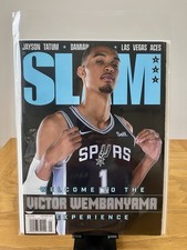 SLAM Magazine #247 Victor Wembanyama Rookie Cover San Antonio Spurs Uniform #1