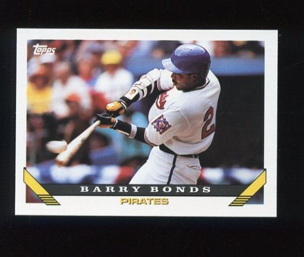 1993 TOPPS #2 BARRY BONDS PITTSBURGH PIRATES