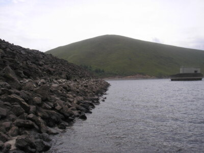 Photo 6x4 The Megget Dam Craigierig Looking at Syart Law c2007