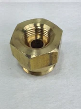 ROCHESTER QUADRAJET CARBURETOR FUEL INLET FITTING 7/8-20 x 5/8-18 Inverted Flare