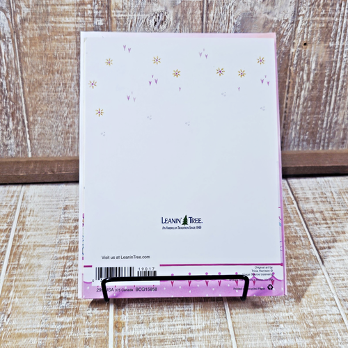 Leanin Tree Baby Greeting Card Girl Pink Floral Gift Congratulations - Picture 11 of 12