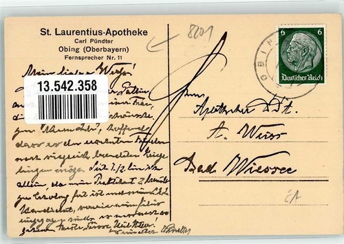 13542358 - 8201 Obing St. Laurentius Apotheke - 第 2/2 張圖片