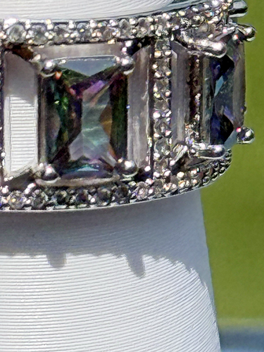 BP "Say It's Fate" Size 9 RG18793 June 2025 Alexandrite on Rhodium plating - Picture 3 of 4