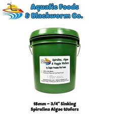 5-lbs of Spirulina, Algae, Sinking Wafers for Plecos, Catfish  More Zeigler