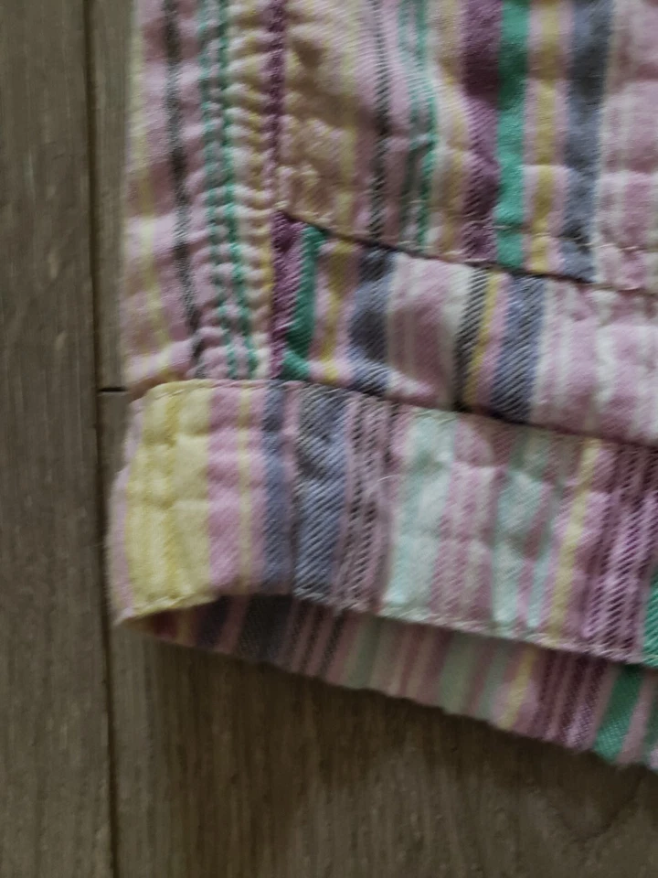 Pantalones Cortos Mossimo Relajados Junior's 15 Rayas Elástico Cordón Cintura Foto 2 de 4