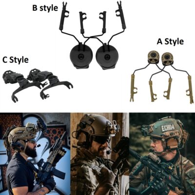 TS TAC-SKY ARC Helmet Rail Adapter Compatible with Comta II III IV XPI Headset