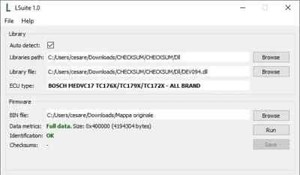 L Suite 1.0 Software Calculation Checksum
