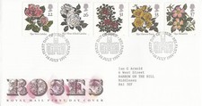 Roses GB RM FDC Belfast 1991 (104888)