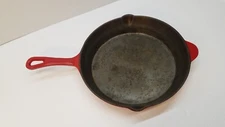 CUSTOM COOKING SURFACE NO COATING Technique 10" Cast Iron Pan Enameled Skillet