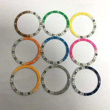 Outer Diameter 38MM Inner Diameter 31.3MM Watch Bezel Blue Luminous Ring Watch