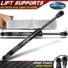 2x Rear Trunk Lift Supports Shocks Struts for Smart Fortwo 2005 2006 2007 Coupe