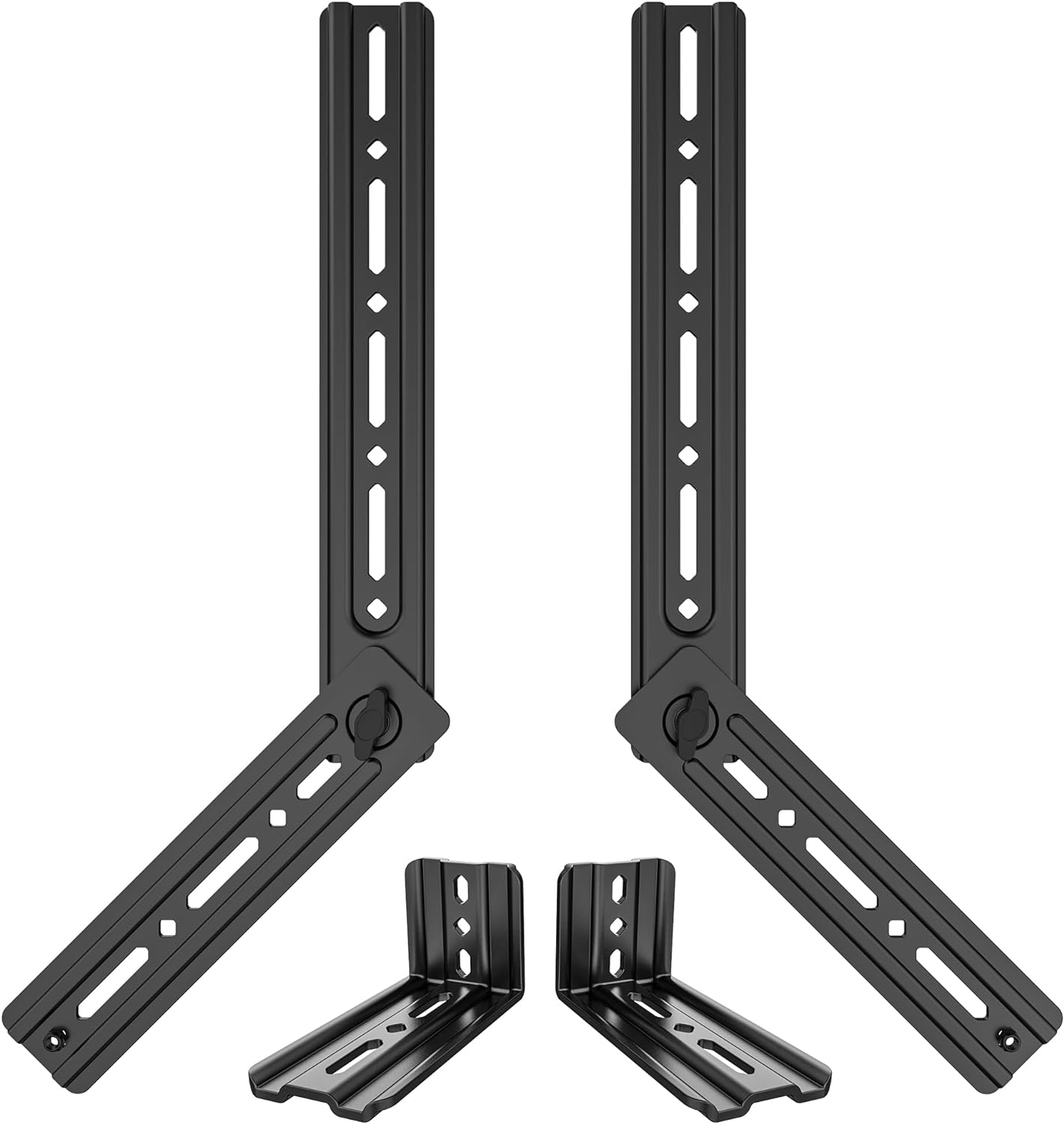 Soundbar Mount, Flexible Sound Bar TV Mount for Mounting above or under TV, Fits-image