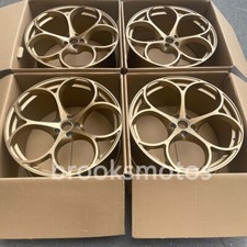 For Alfa Romeo Giulia 19 Matt Bronze Forged Wheels Rims 19x8.5 Set Of 4