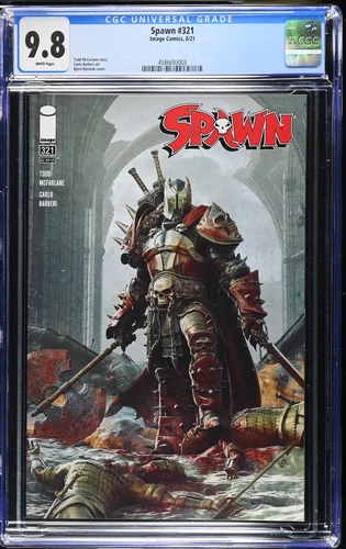 Spawn: #321 CGC 9.8 4586693003 Regular Cover - Image Comics