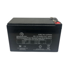BB BP7.2-12 Battery Replacement, Also Fits BPL7.5-12 Models 12V 7AH AGM