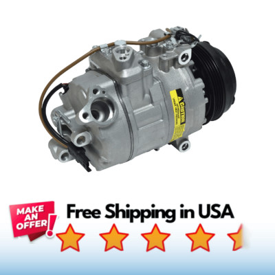 Compressor A/C Fit BMW 650i xDrive 2012-2018, BMW 650i xDrive Gran Coupe 13-19