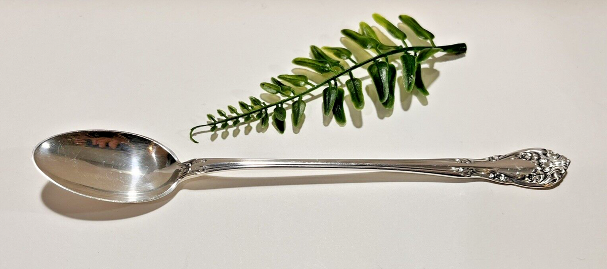 ONE Alvin Sterling Silver Chateau Rose Ice Teaspoon 28.8 Grams No