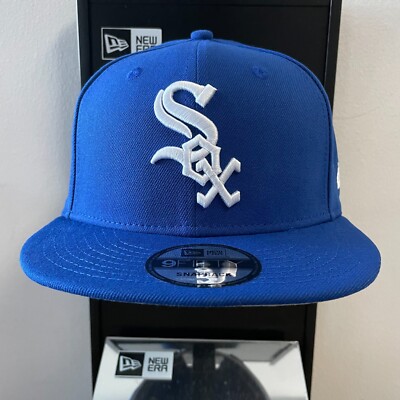 Royal Blue White Sox Hat Blue Brim MLB Chicago White Sox 9FIFTY