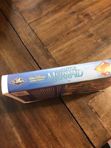 Vintage Walt Disney The Little Mermaid Movie (VHS, 1990) BLACK DIAMOND EDITION - Picture 3 of 9