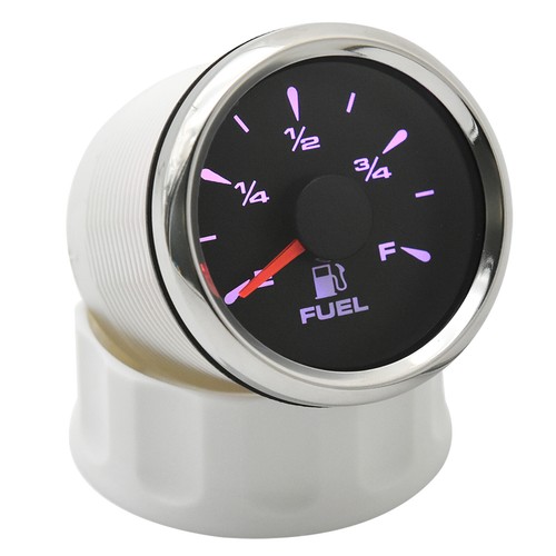 Fuel Level Gauge With Sender 0-190ohms Fuel Level Tank Meter 2''/52mm Universal - Picture 15 of 40