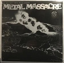 Metal Massacre LP 2022 Metal Blade Records – MB1001 [40 Anniversary Ruby Red]