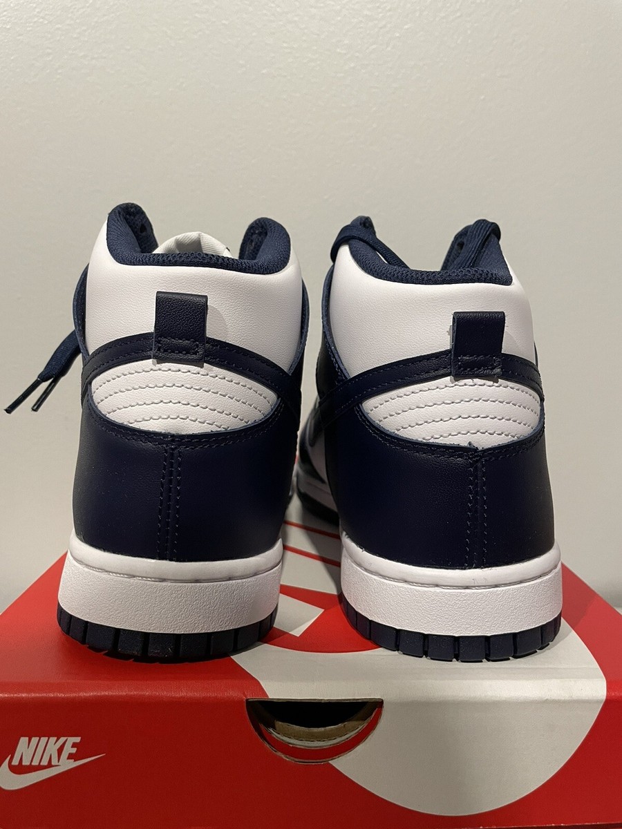 NIKE DUNK HI RETRO CHAMPIONSHIP NAVY DD1399-104 MEN'S SIZE