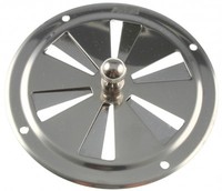 LüFtungsrosette LüFter KiemenlüFter Edelstahl 100Mm ARBO-INOX