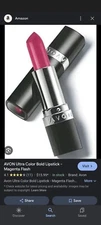 Avon Bold Lipstick Magenta Flash Ultra Color Discontinued