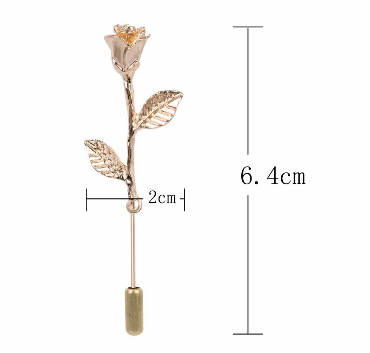 Luxurious Cherry-Red Lapel Flower | In Stock! | Warren Asher