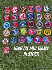 MLB Patches, Round, pick teams, embroidered, Iron-on 3" Baseball sleeve patch