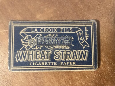 La Croix Fils Wheat Straw Cigarette Paper 